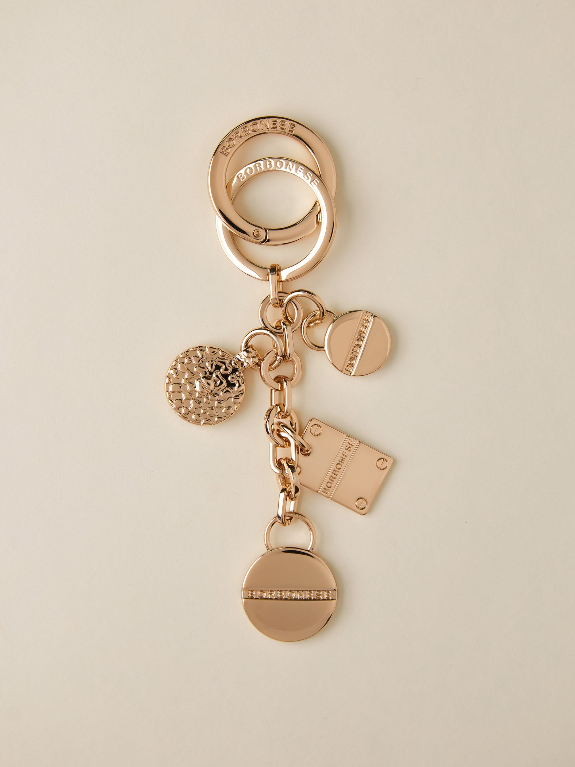 Metal key chain Borbonese