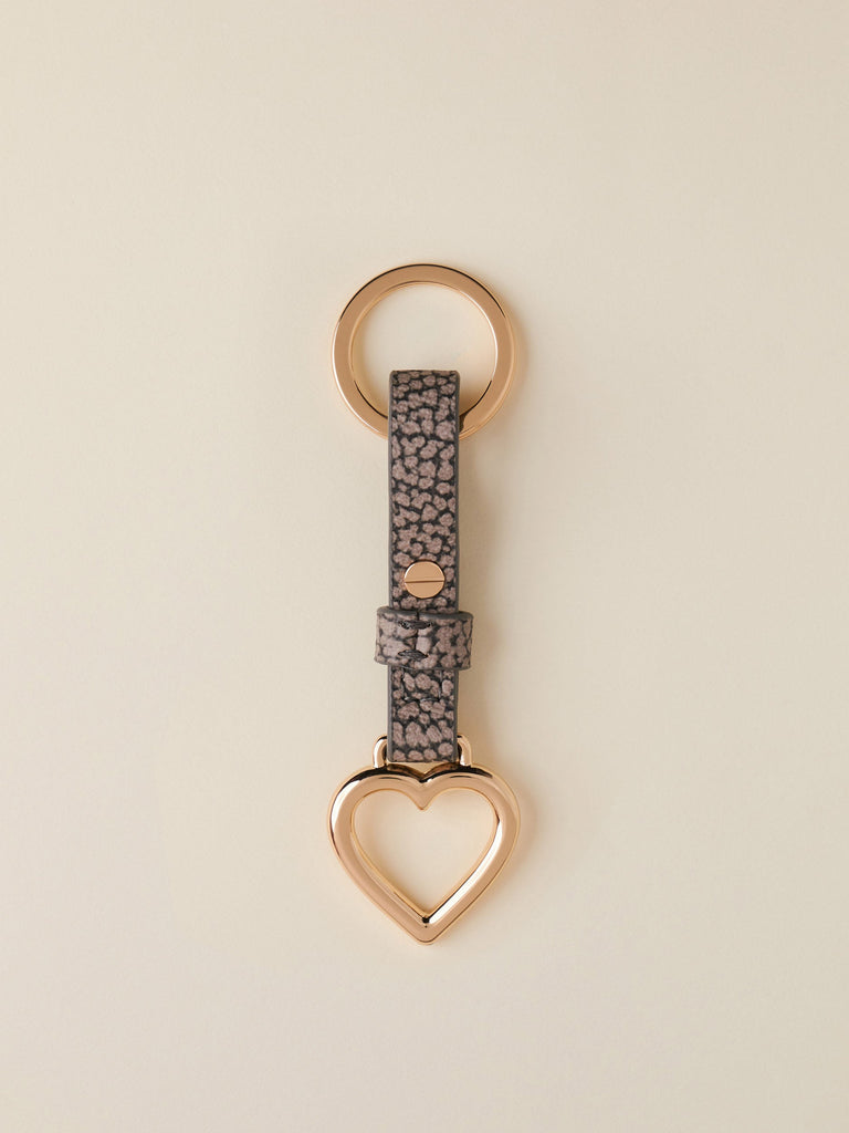 Borbonese 54 P Chiavi Cuore B Keyring _4