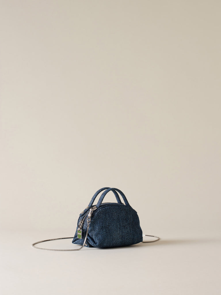 DENIM LEGACY BOSTON BAG MINI