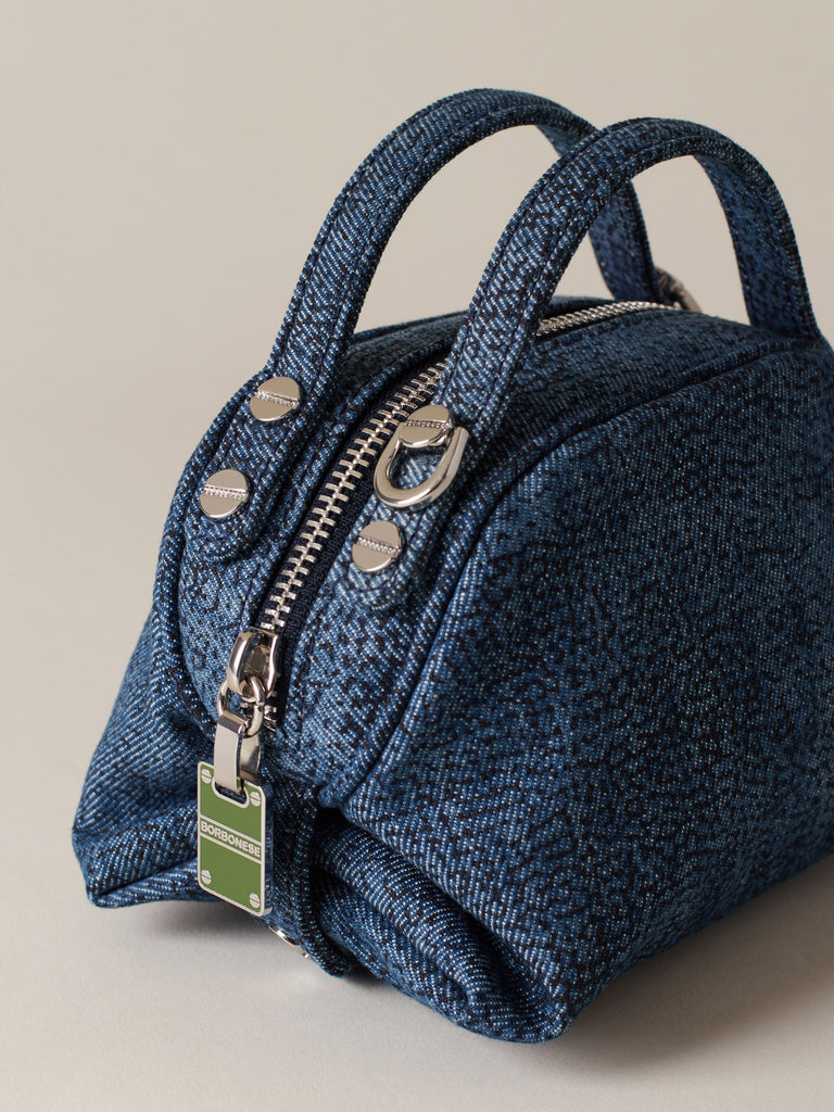 DENIM LEGACY BOSTON BAG MINI