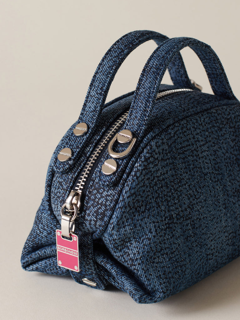 DENIM LEGACY BOSTON BAG MINI