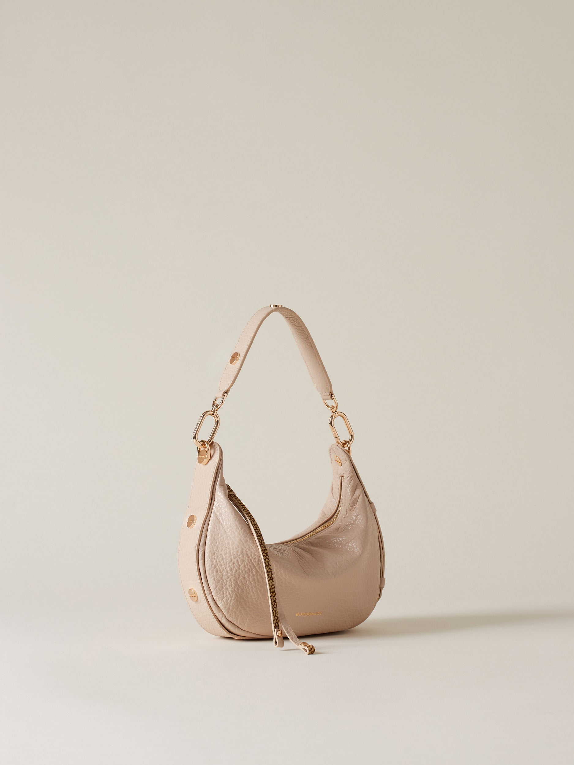 Borbonese 64 Borsa Hobo Petite Oyster Default Title_3