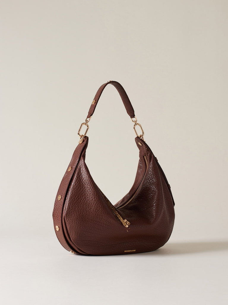 Borbonese 63 Borsa Hobo M Oyster Default Title_3