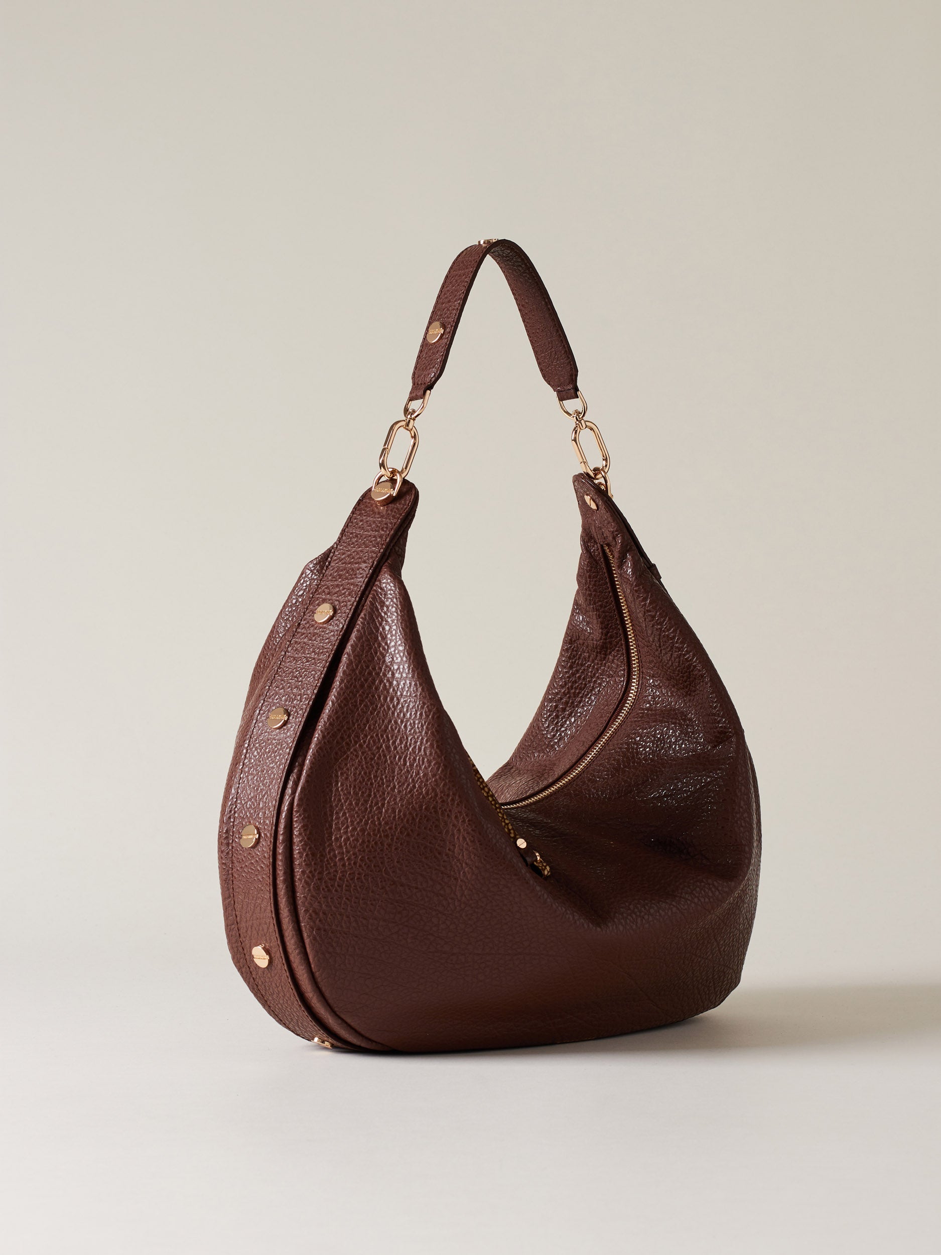 Borbonese 63 Borsa Hobo L Oyster Default Title_3