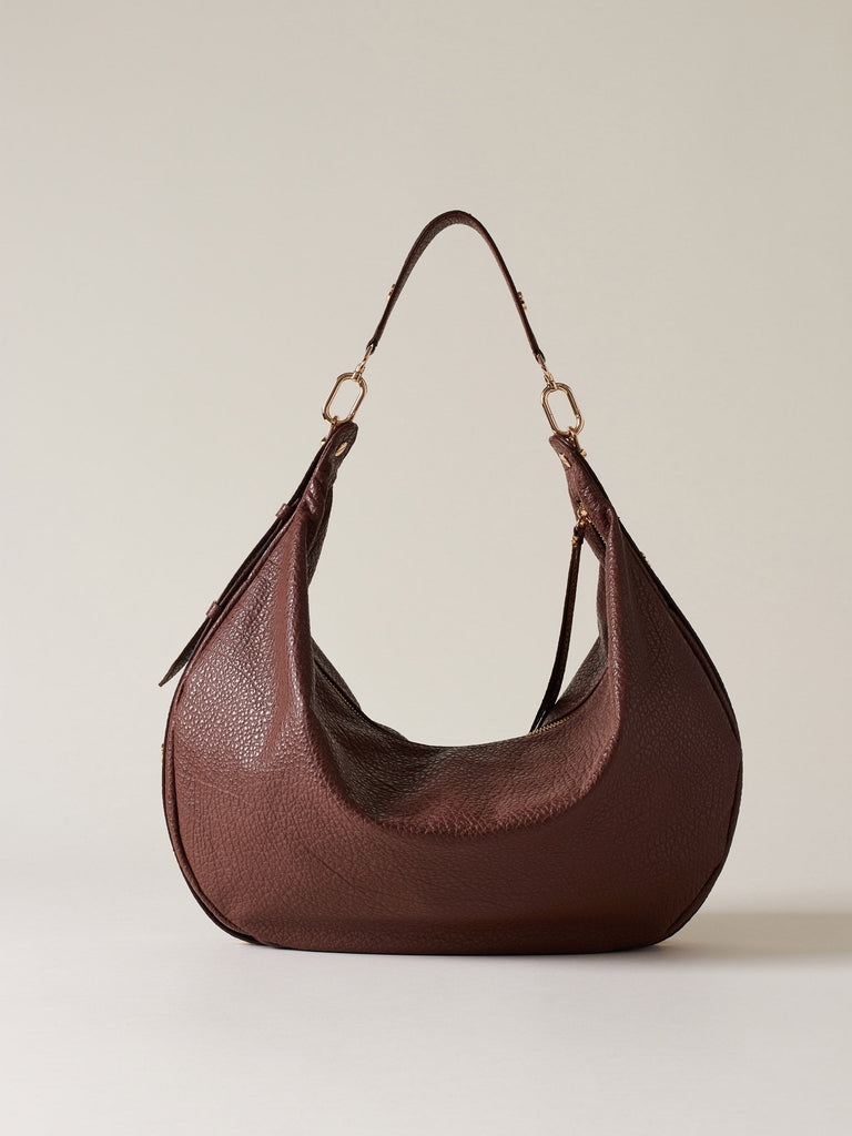 Borbonese 63 Borsa Hobo L Oyster Default Title_4