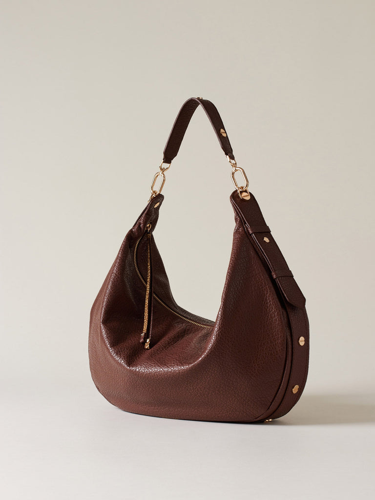 Borbonese 63 Borsa Hobo L Oyster Default Title_5