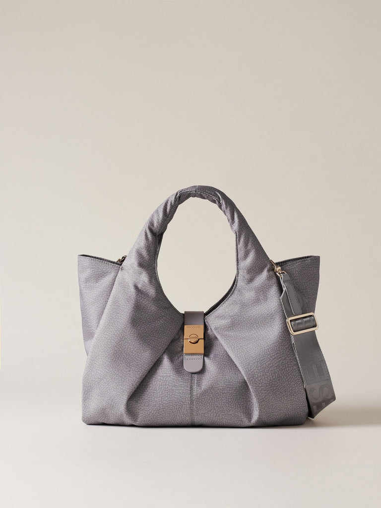 Borbonese 70 Borsa Shopping M C T Cortina Nylon Op Default Title_1