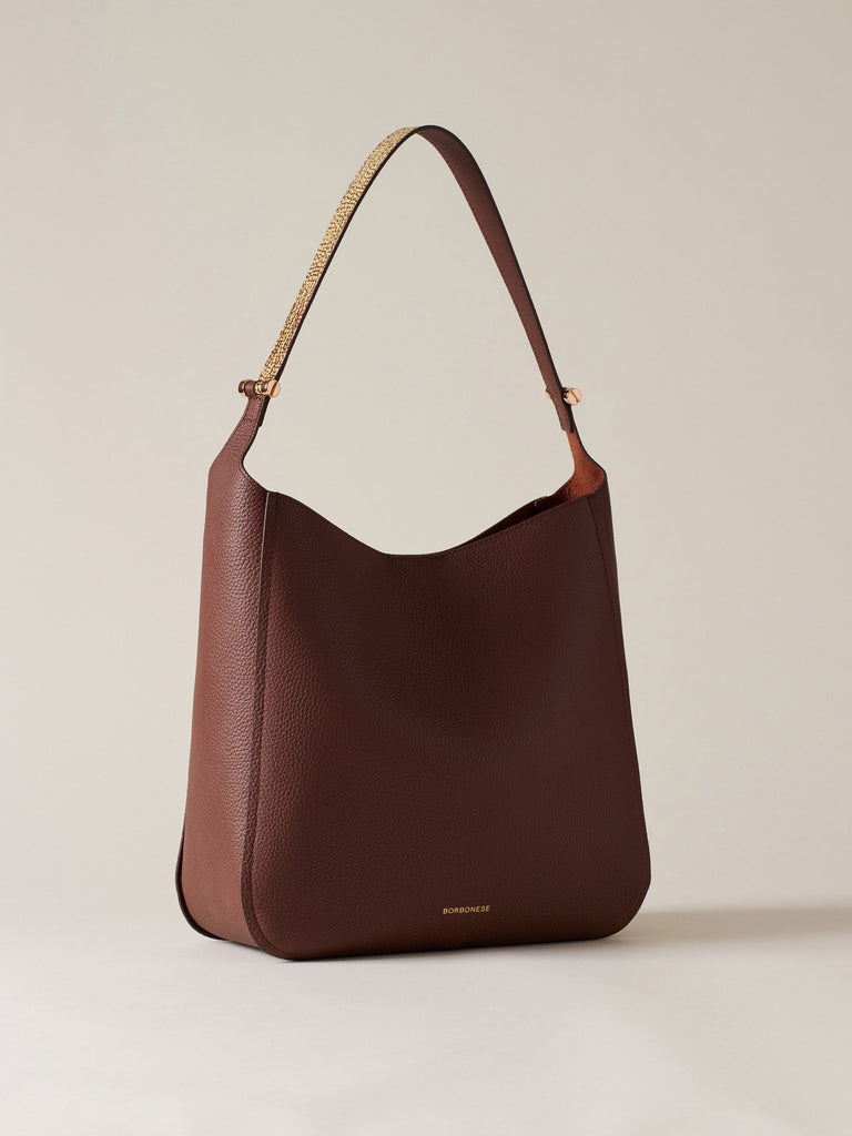 Borbonese 77 Borsa Hobo M Bolt _3