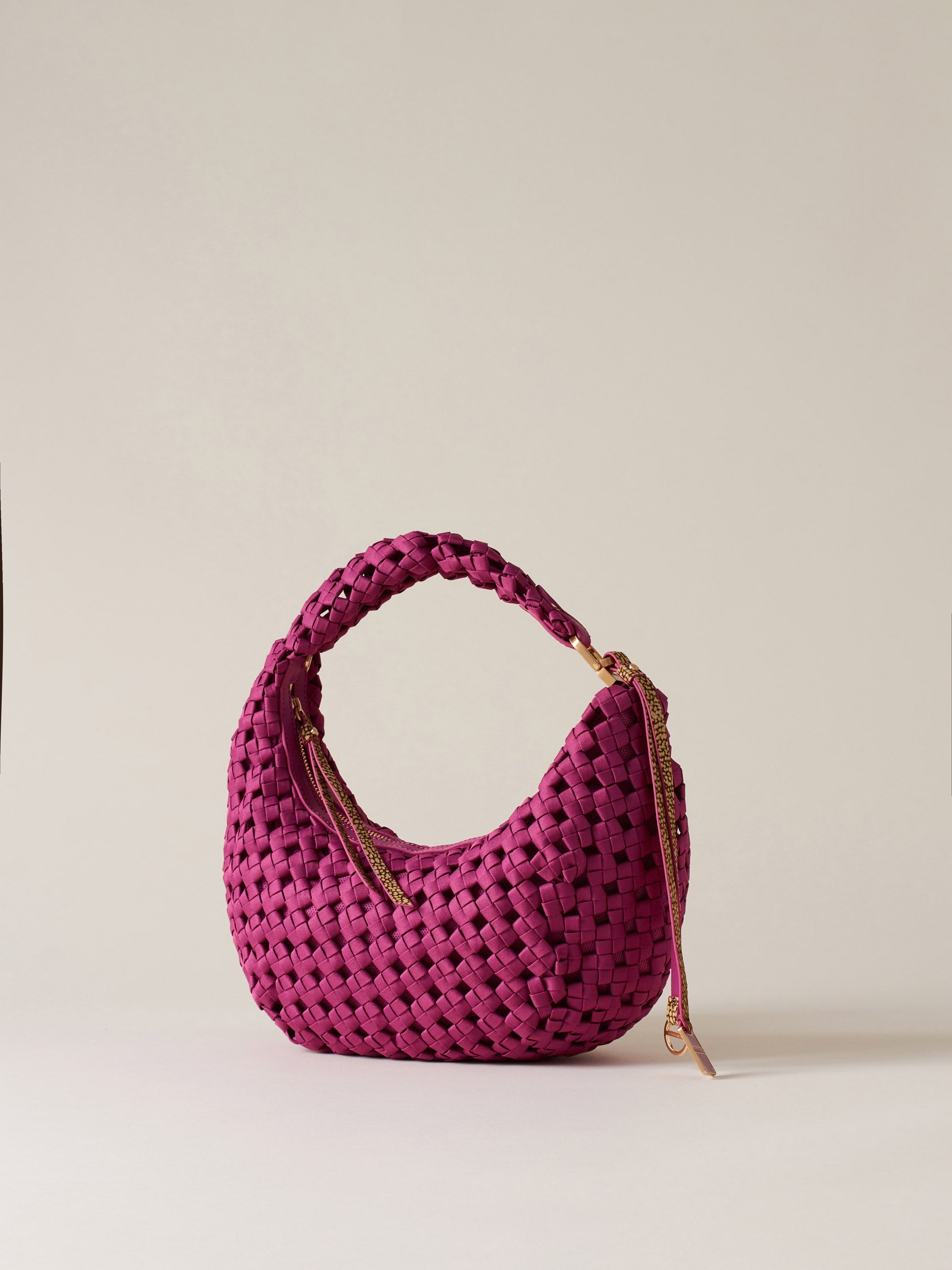 Borbonese 72 Borsa Hobo Mini La Nido Nylon Default Title_5