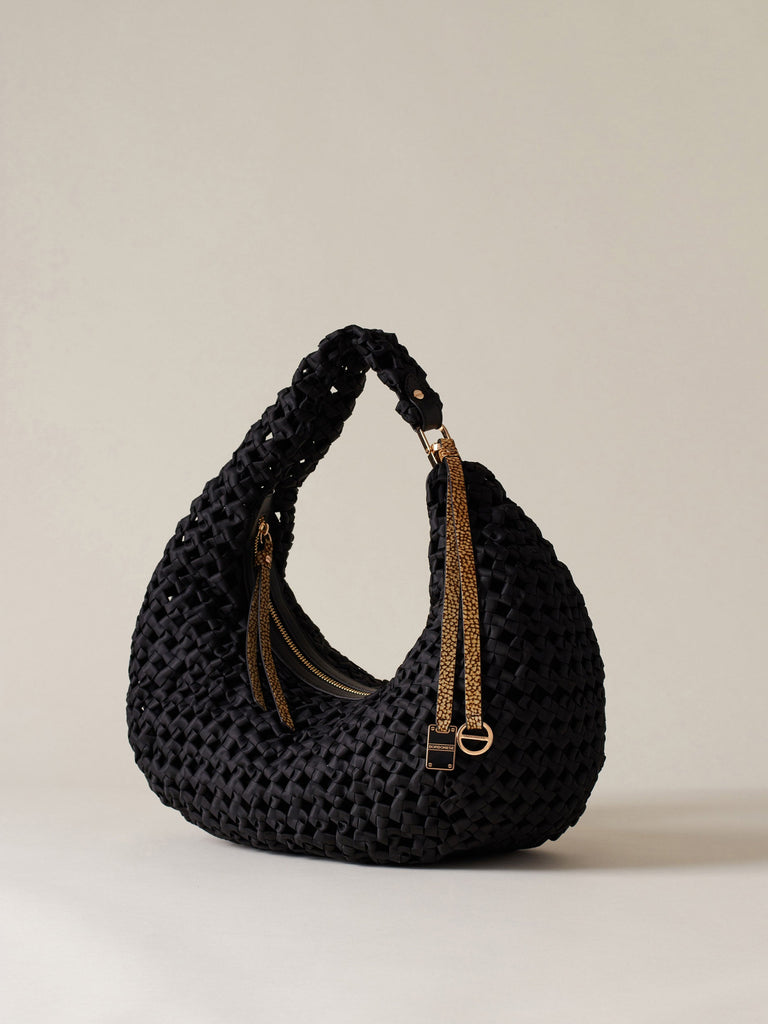 Borbonese 80 Borsa Hobo M La Nido Nylon Default Title_5