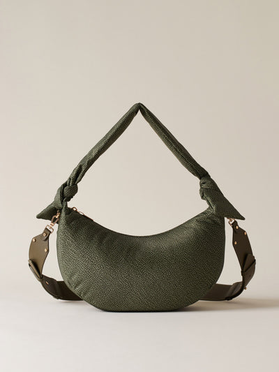 Borbonese 31 Borsa Hobo M C T Lover Nylon Op _1