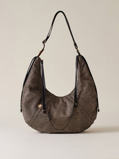 Borbonese 11 Borsa Hobo M Fold _1