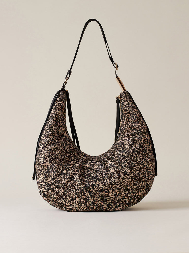 Borbonese 11 Borsa Hobo M Fold _4