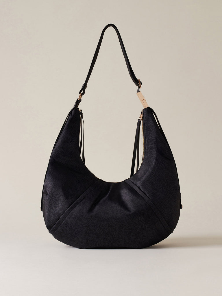 Borbonese 66 Borsa Hobo M Fold _4