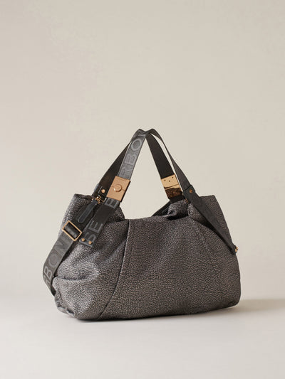 Borbonese 54 Borsa Bauletto M C T Fold _3